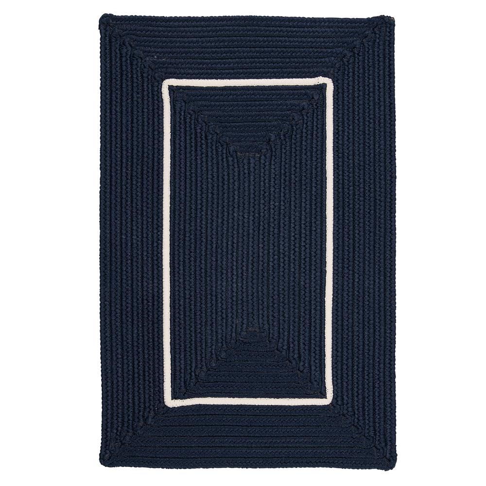 Colonial Mills FY52R048X072R Doodle Edge - Navy  4